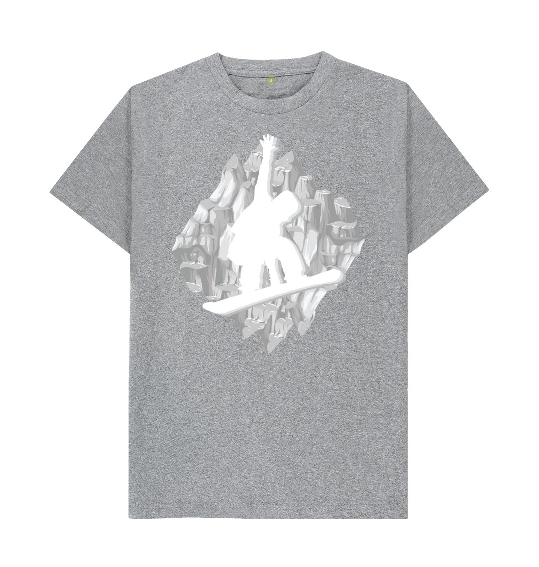 Athletic Grey Men's ski tee