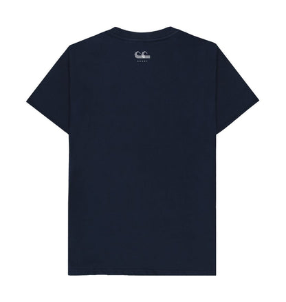 Navy Blue Men's skate tee ollie