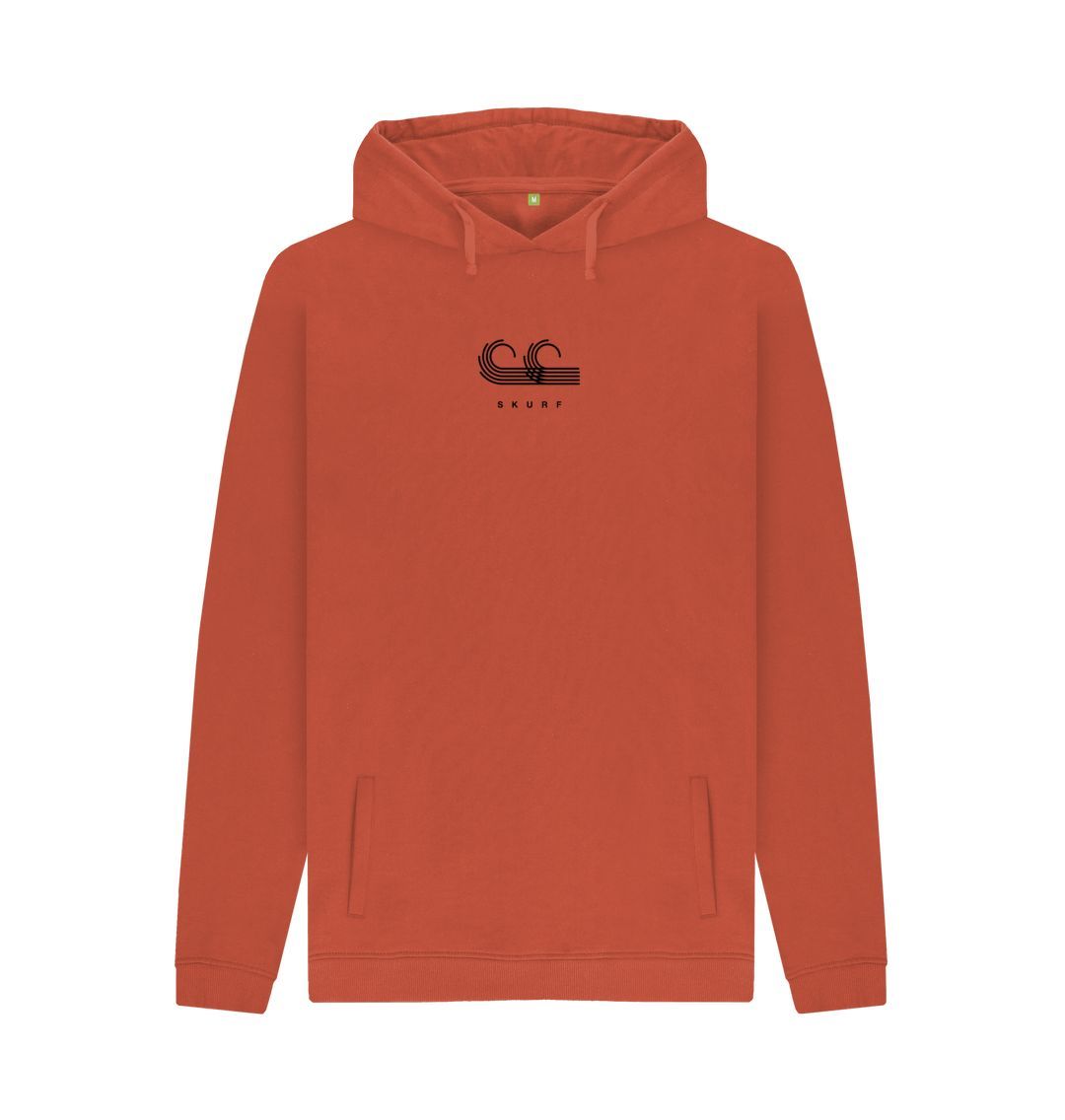 Rust SKURF Mens Hoodies