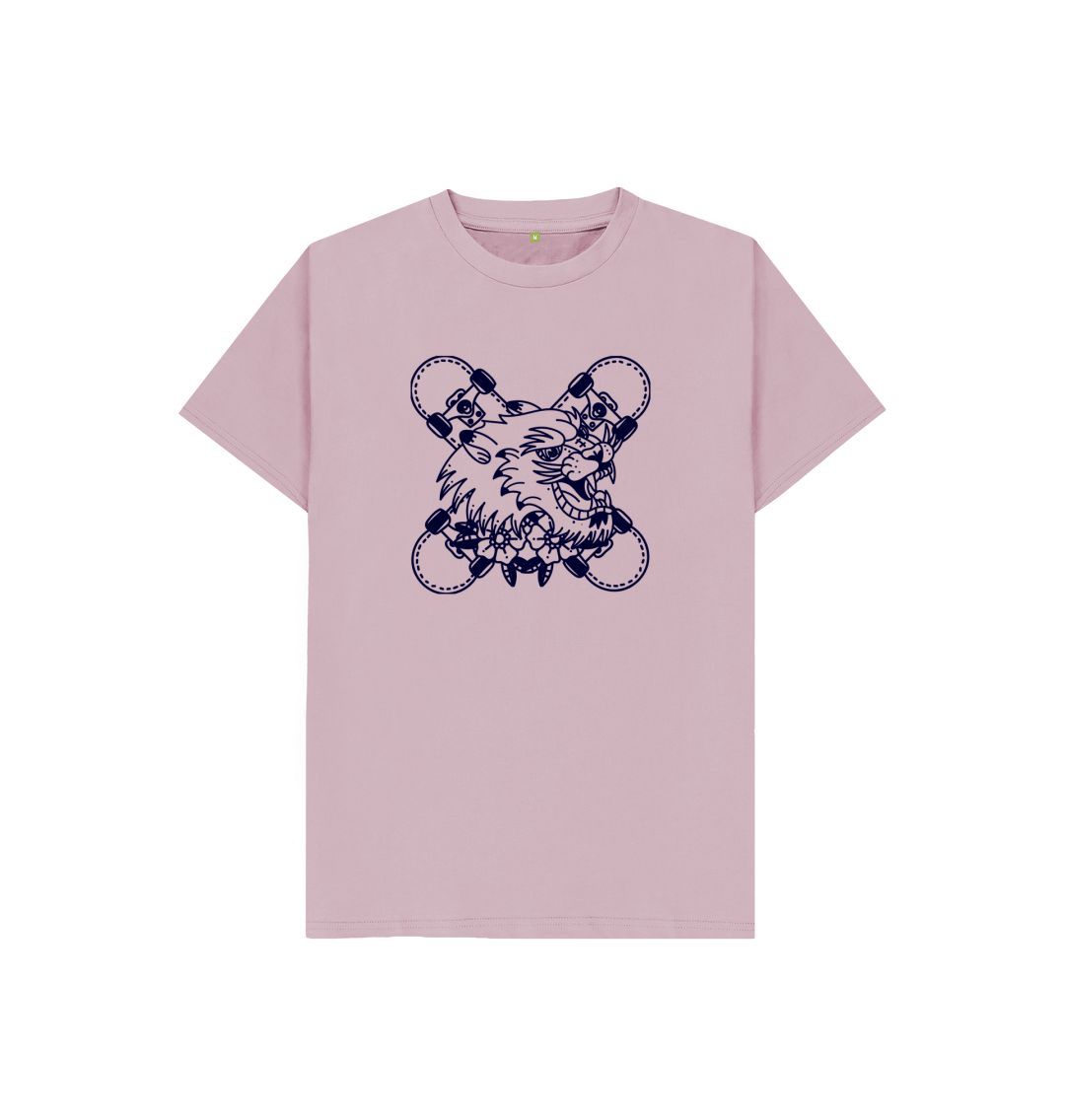 Mauve KIDS SKATE LION TEE