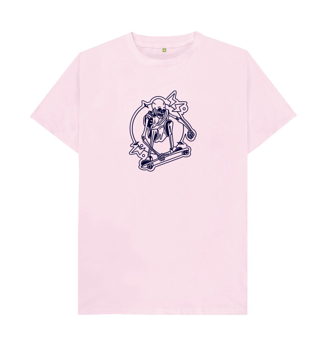 Pink Men's Skeleton Skate Ollie