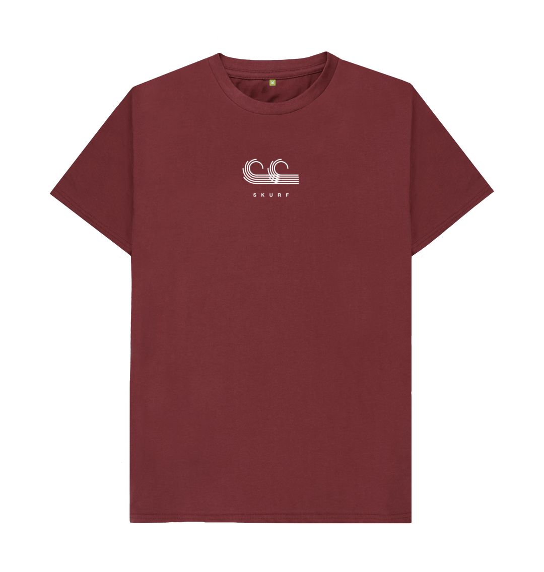 Red Wine Men's tee white logo